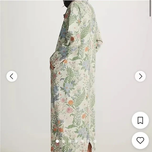 Floral Long Jacket - Picture 5 of 11